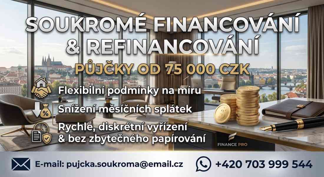 Soukromé financování na míru  Od 75 000 Kč