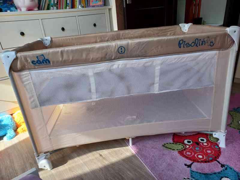 Prodám cestovní postýlku CAM „IL Mondo del Bambino“ - foto 3