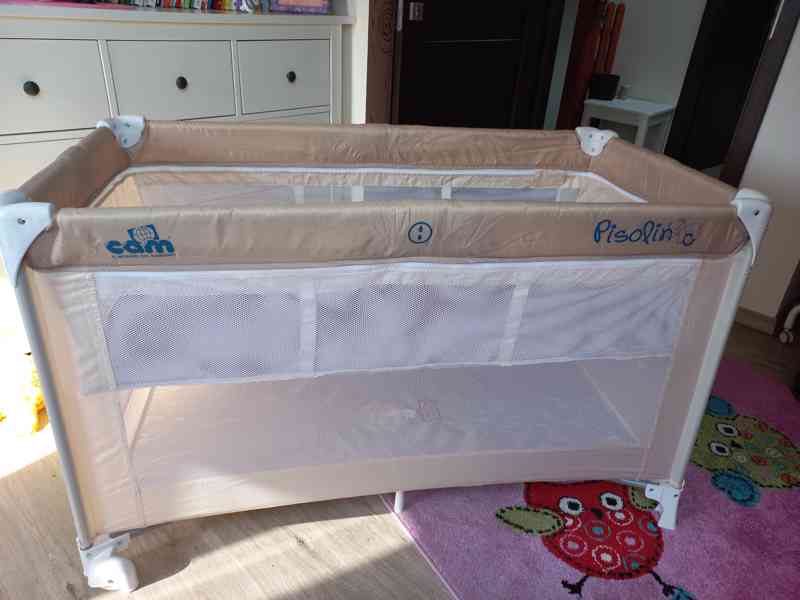 Prodám cestovní postýlku CAM „IL Mondo del Bambino“