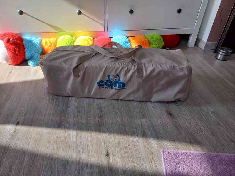 Prodám cestovní postýlku CAM „IL Mondo del Bambino“ - foto 9