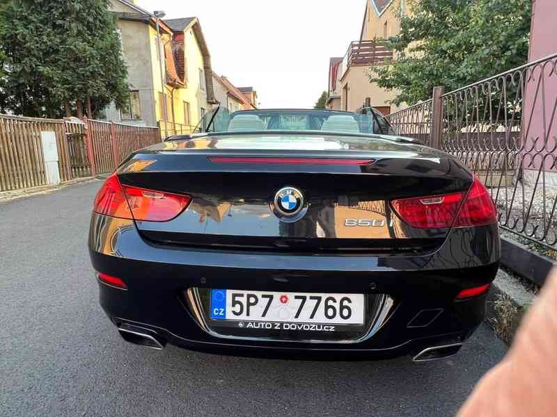 BMW 650i Cabrio 4.4 - najeto pouze 52tis. km! - foto 8