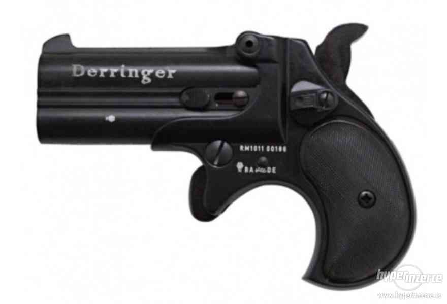 Plynová pistole ROHM Derringer černý cal.9mm - foto 1