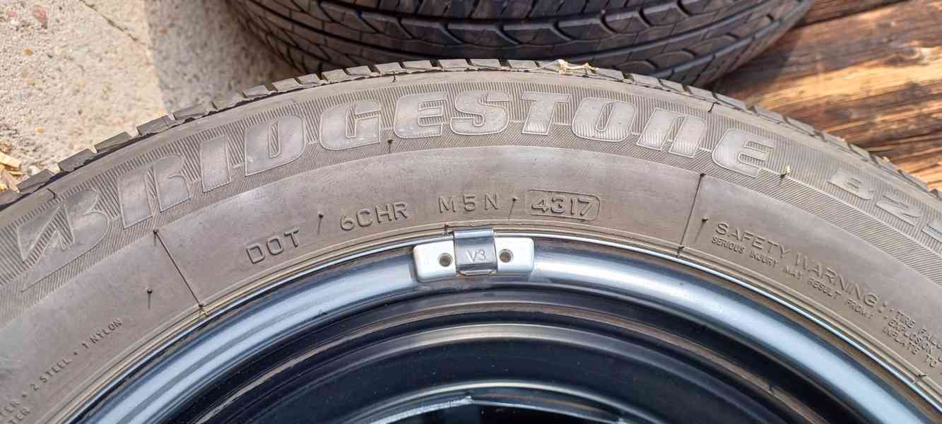 Zánovní letní komplet Bridgestone 175/70 R14 Fabia Rapid - foto 8
