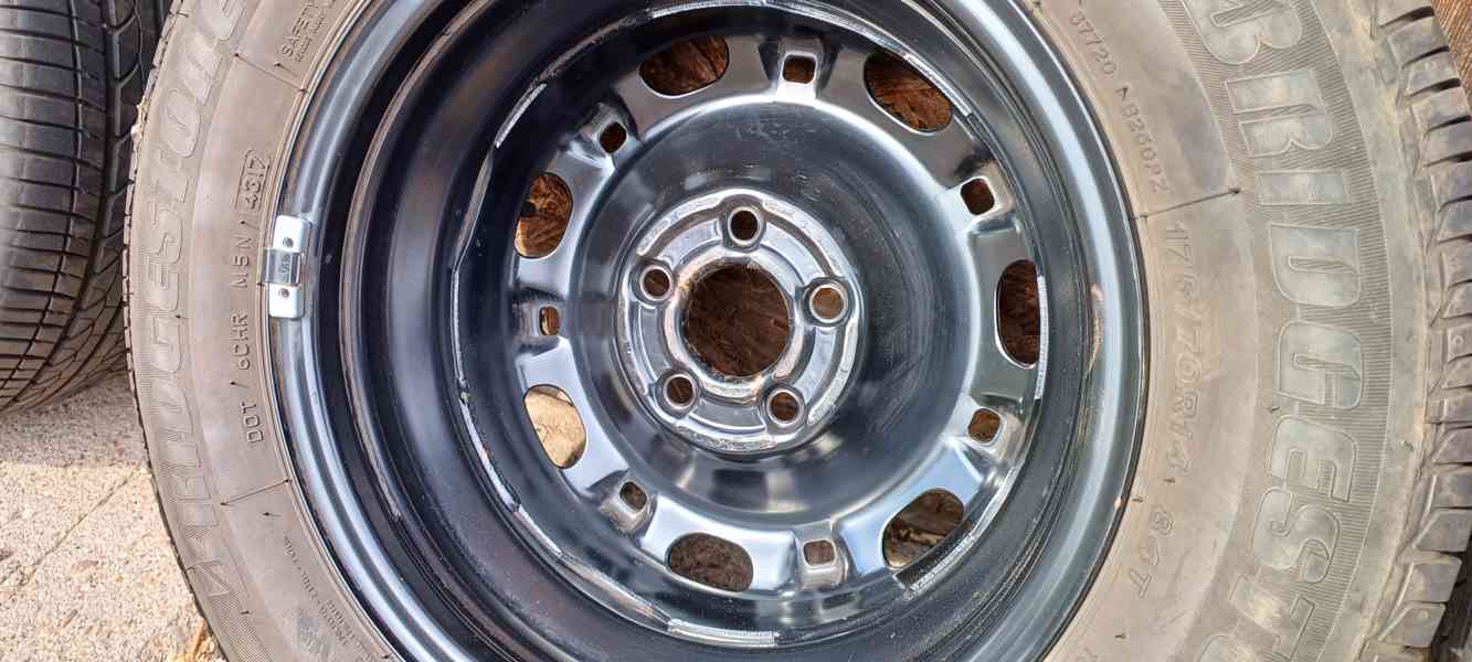 Zánovní letní komplet Bridgestone 175/70 R14 Fabia Rapid - foto 7