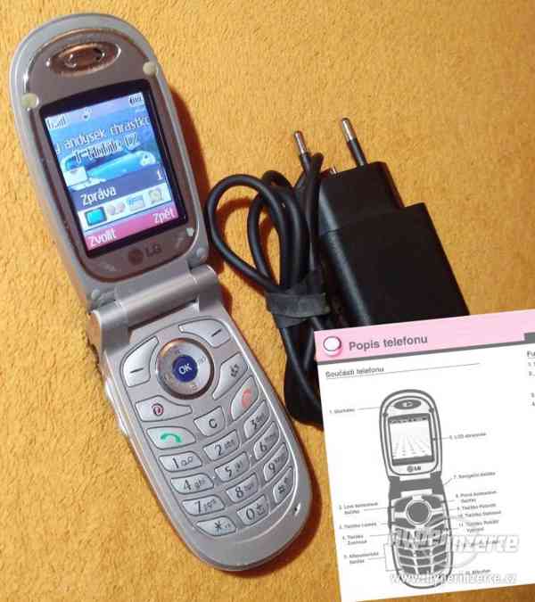 Véčko mobil LG C1200 - včetně nabíječky!!! - foto 1