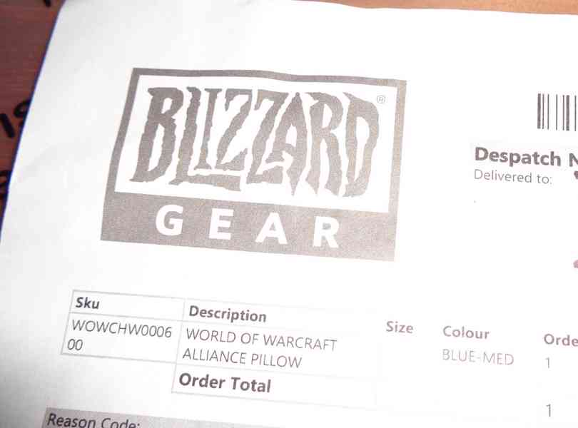 Polštář Alliance Pillow World of Warcraft - foto 4