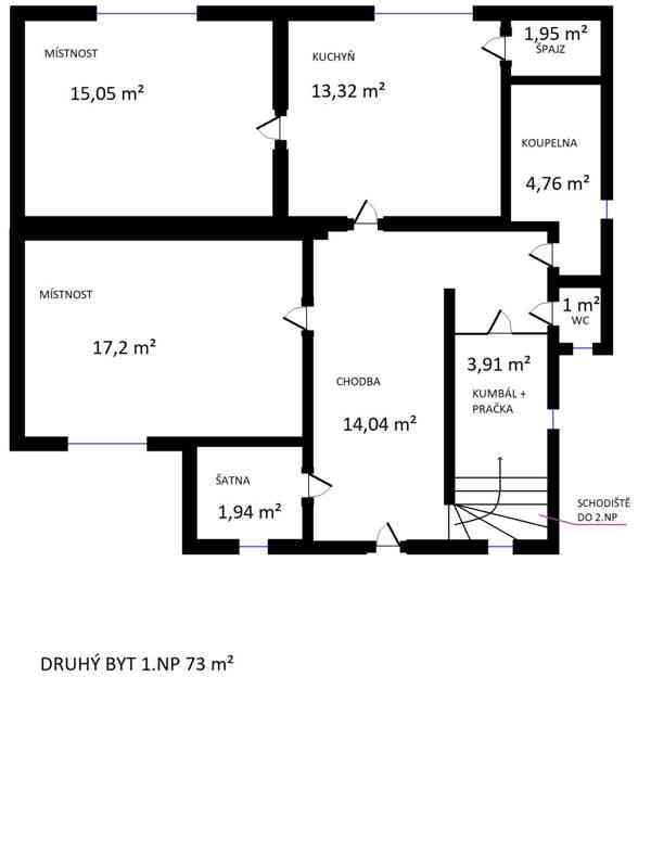 Krásná prvorepubliková vila s velkou zahradou 6+2/T, 210m2,  - foto 27