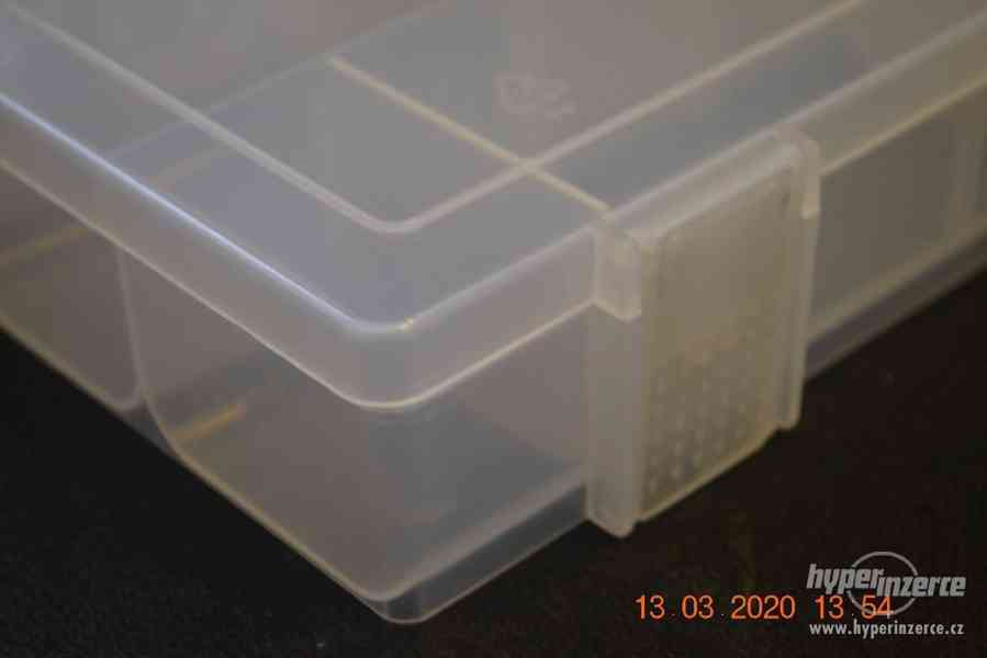 Plastové krabičky/organizery 25x16x4,5 cm - foto 7