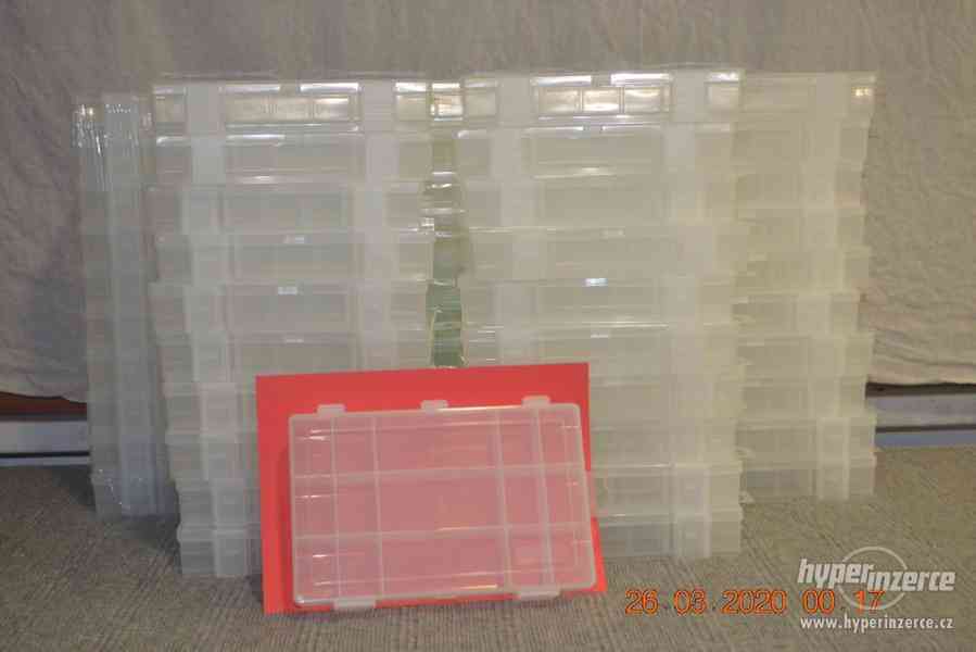 Plastové krabičky/organizery 25x16x4,5 cm - foto 10