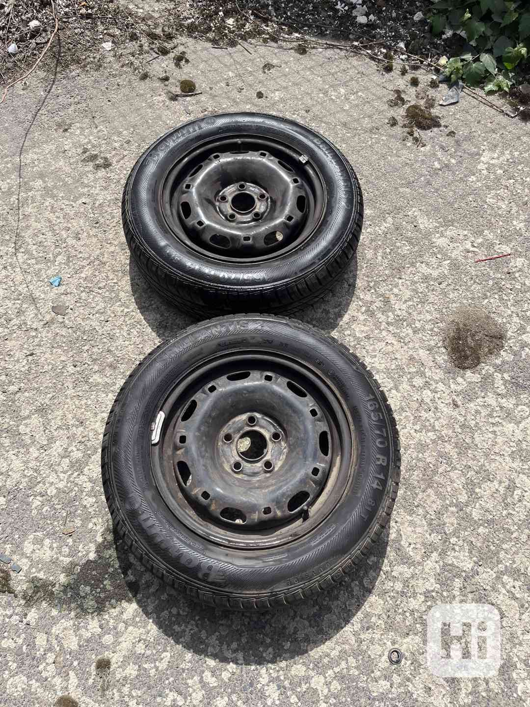 Kola LETNÍ na ŠKODA FABIA, 2x pneu s diskem - foto 1