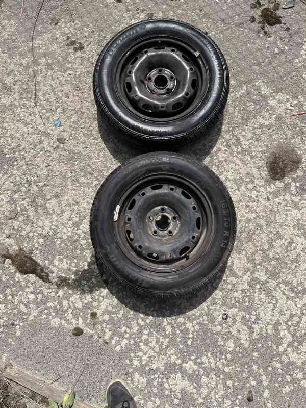 Kola LETNÍ na ŠKODA FABIA, 2x pneu s diskem - foto 2