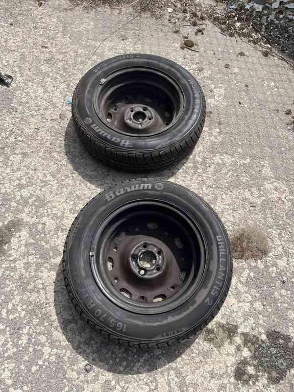 Kola LETNÍ na ŠKODA FABIA, 2x pneu s diskem - foto 5