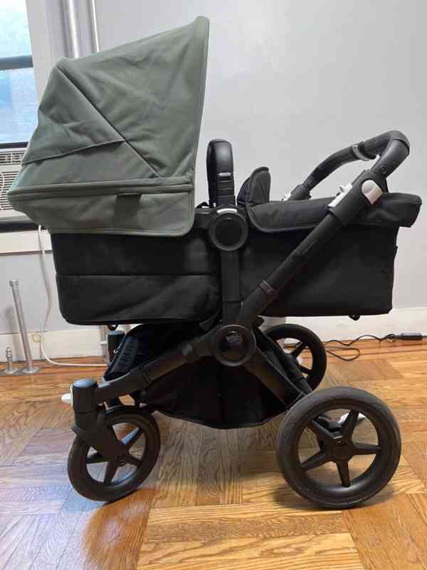 bugaboo donkey 5 mono kompletn sada zelen vrch ern spod