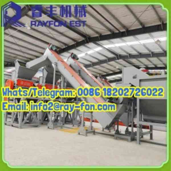 Recycled Waste Plastic LDPE/HDPE Washing Complete Line - foto 2