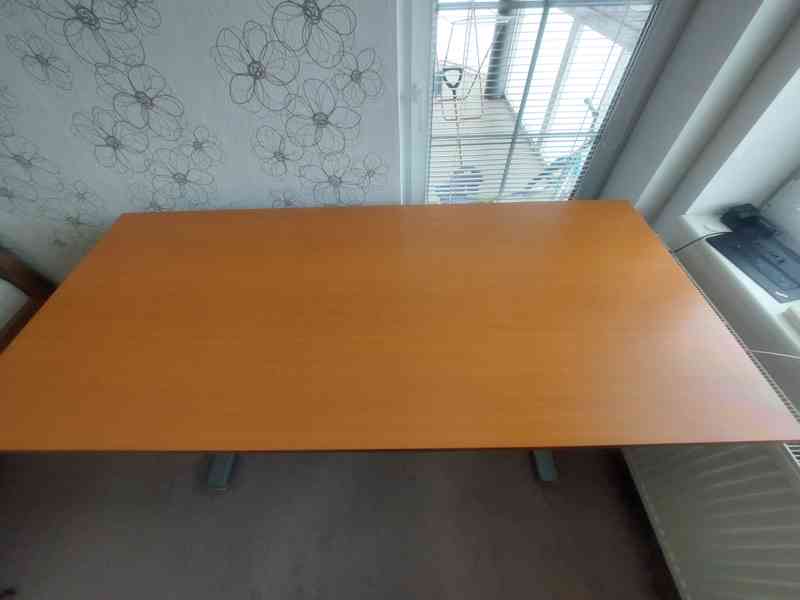 Výškově stavitelný psací stůl 180x80cm - foto 1