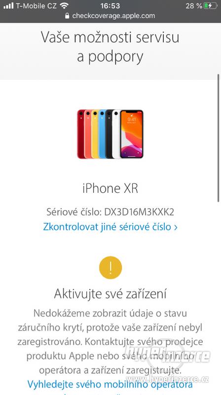 Nový Apple iphone XR 64GB - foto 1