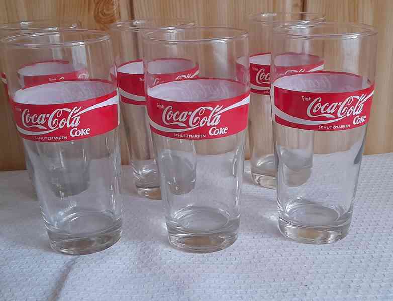sklenice coca cola - foto 1
