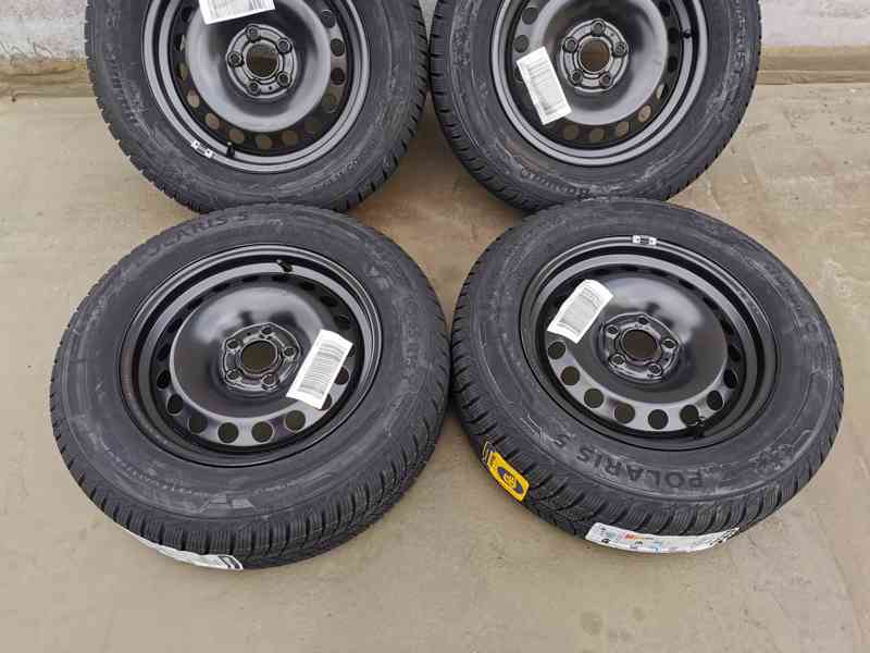 195/65R15 škoda scala 6x15 5x100 ET35 zimní pneu  - foto 3