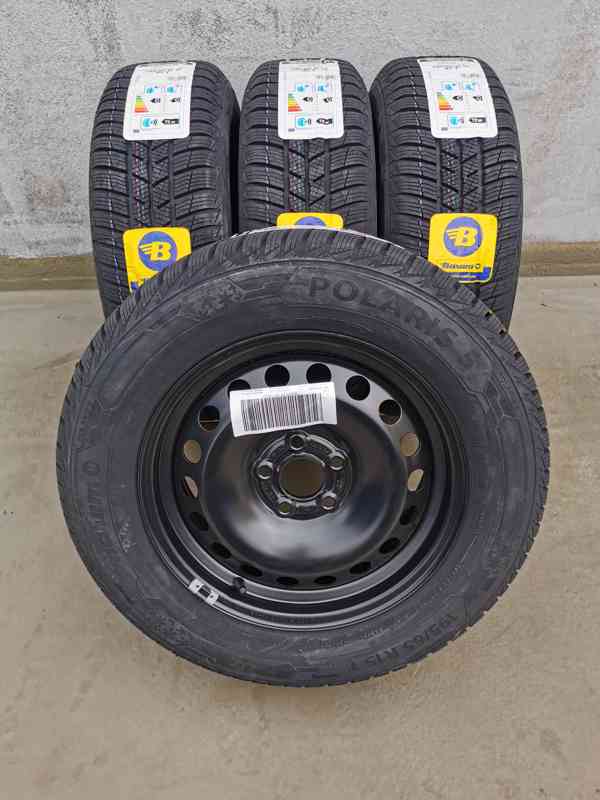 195/65R15 škoda scala 6x15 5x100 ET35 zimní pneu  - foto 12