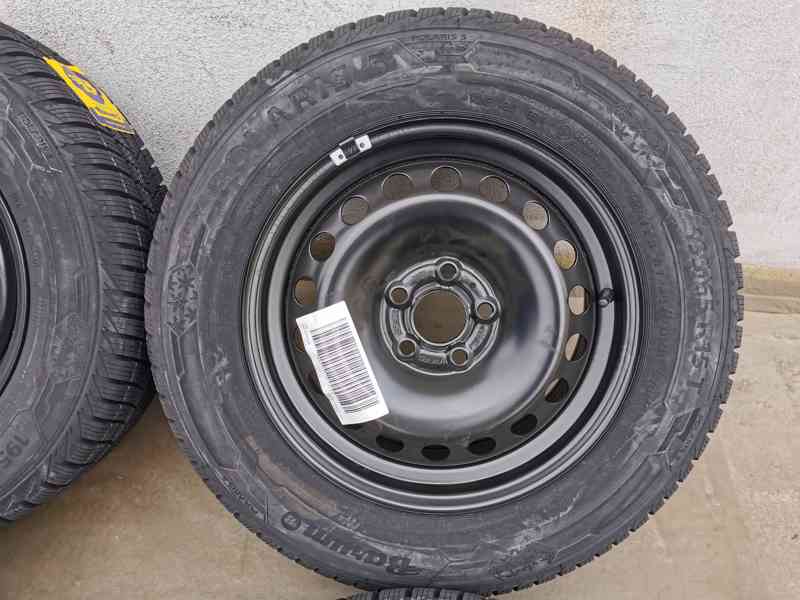 195/65R15 škoda scala 6x15 5x100 ET35 zimní pneu  - foto 5