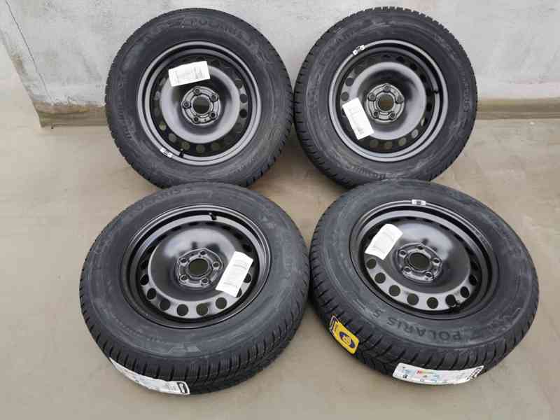 195/65R15 škoda scala 6x15 5x100 ET35 zimní pneu 