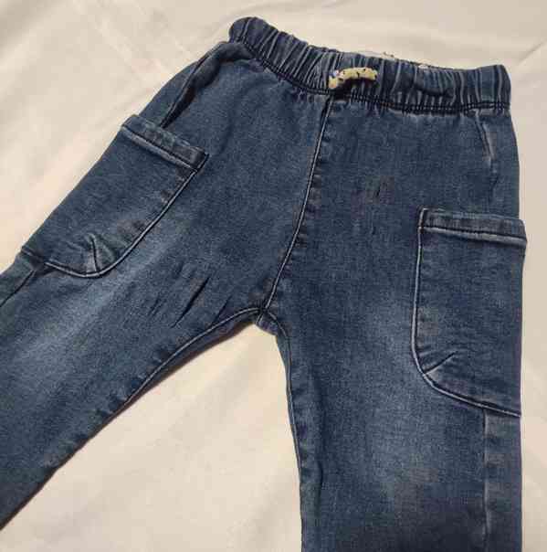 Dětské džíny s kapsami, Zara baby, vel. 18-24 měs. - foto 2