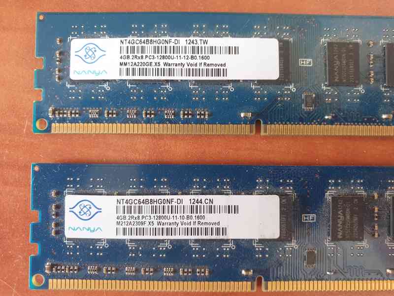 Paměti do PC4x4GB (16GB) DDR3 1600MHz - foto 2