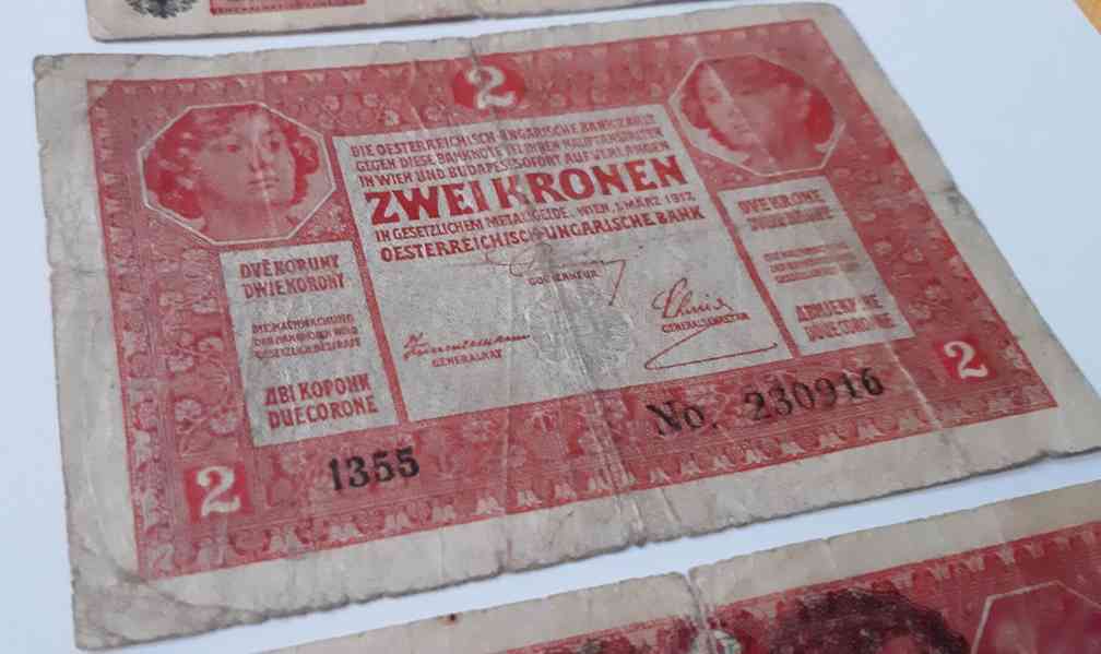 Konvolut bankovky Rakousko-Uhersko / Deutschösterreich - foto 8