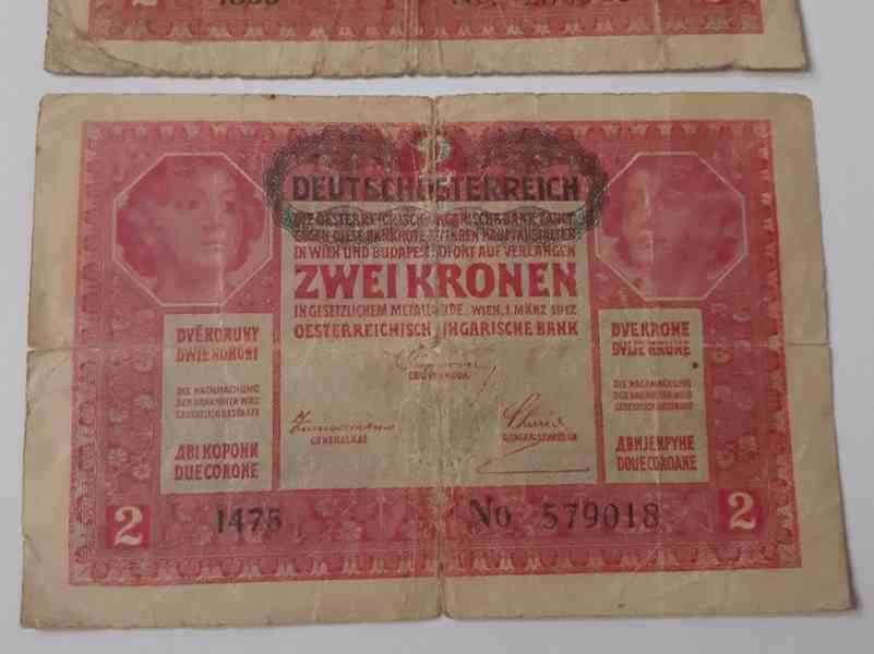 Konvolut bankovky Rakousko-Uhersko / Deutschösterreich - foto 11