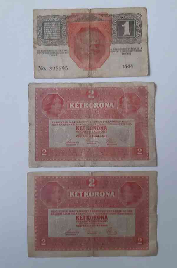 Konvolut bankovky Rakousko-Uhersko / Deutschösterreich - foto 2