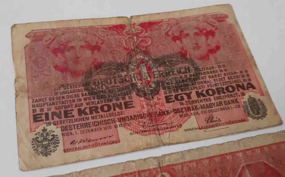 Konvolut bankovky Rakousko-Uhersko / Deutschösterreich - foto 4