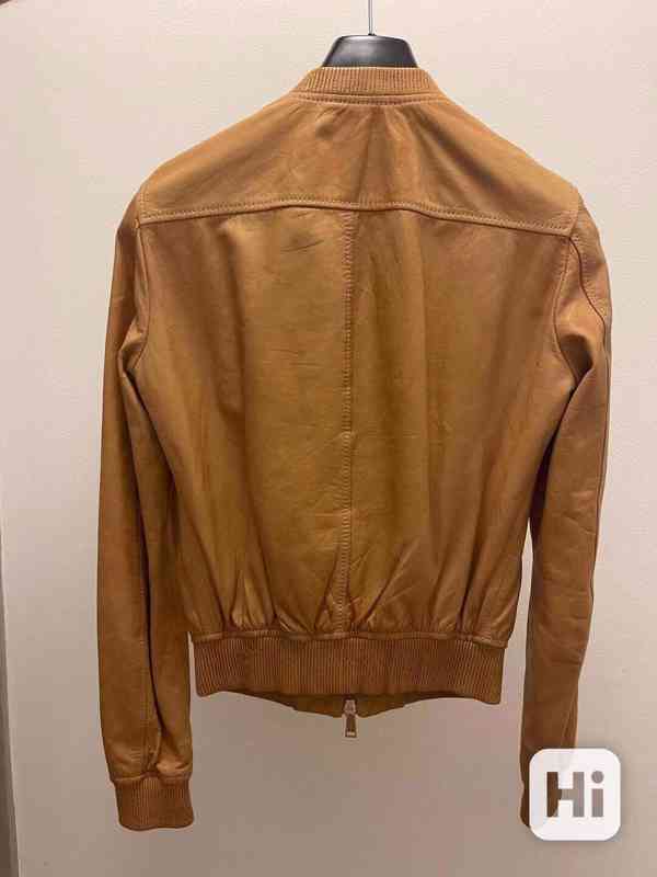 Luxusní kožená bunda-bomber Dsquared2 - foto 2