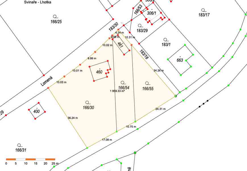 Stavební pozemek 1904m2 - Svinaře Lhotka - foto 12