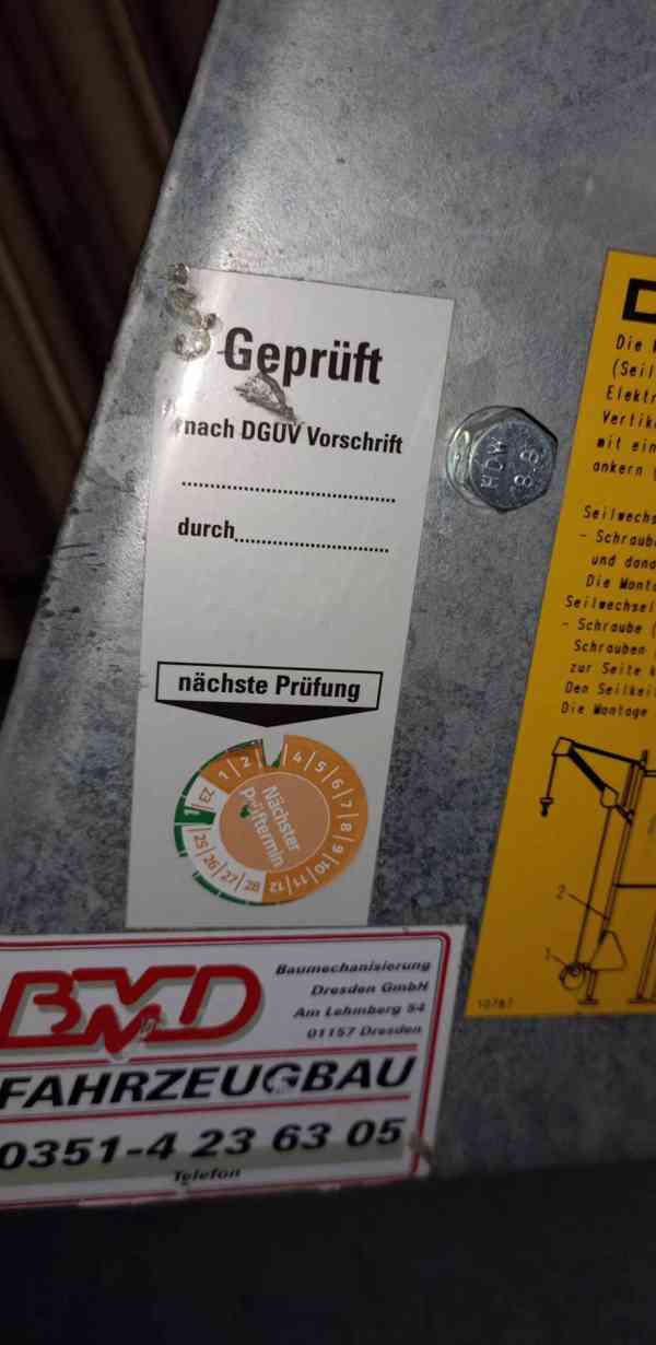 Geda 120 maxi, ovladani, lano 81m.  - foto 4