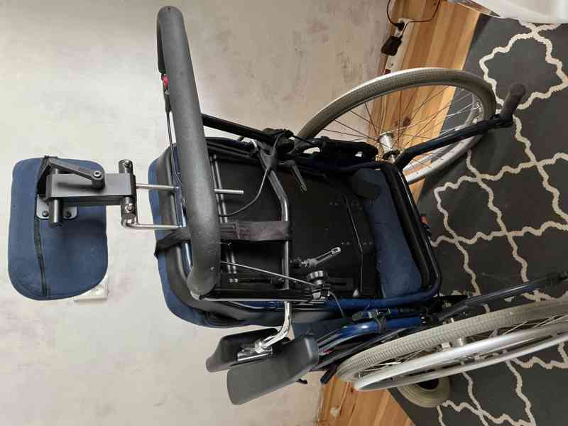 Invalidní křeslo vozík polohovatelné  - foto 2