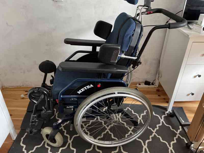 Invalidní křeslo vozík polohovatelné  - foto 6