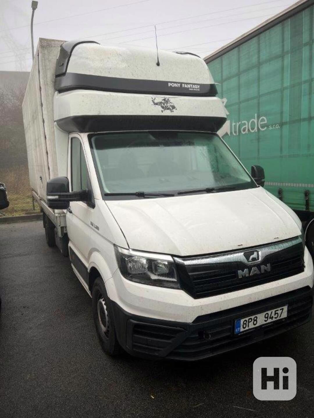 MAN TGE 3.180 4X2F SB valníkový s boční shrnovací plachtou - foto 1