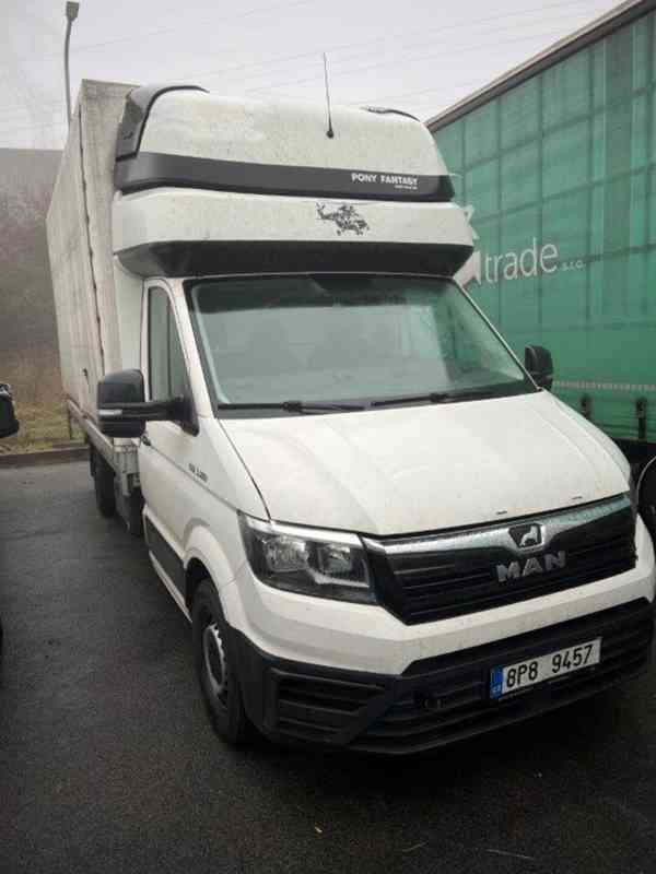 MAN TGE 3.180 4X2F SB valníkový s boční shrnovací plachtou - foto 1