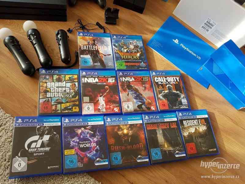 Sony PlayStation 4 (PS4) 1TB Jet Black konzole - foto 3