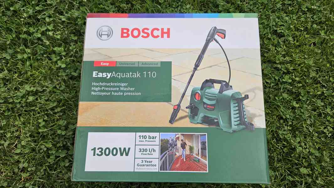 Prodám tlakovou myčku Bosch nepoužívaná ,BOSCH EASY AGUATAK  - foto 2
