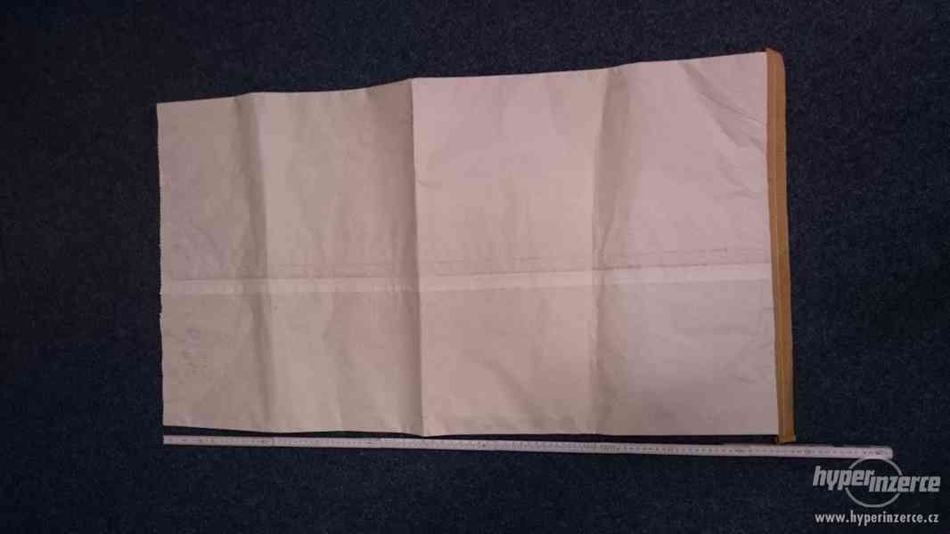 Papírový pytel šitý , 3 vrstvy, rozměr 60x110 cm, 2000ks - foto 1