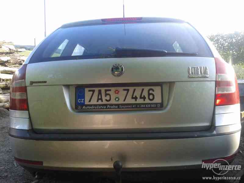 Prodám havarovanou  Škoda Octavia combi II. - foto 3