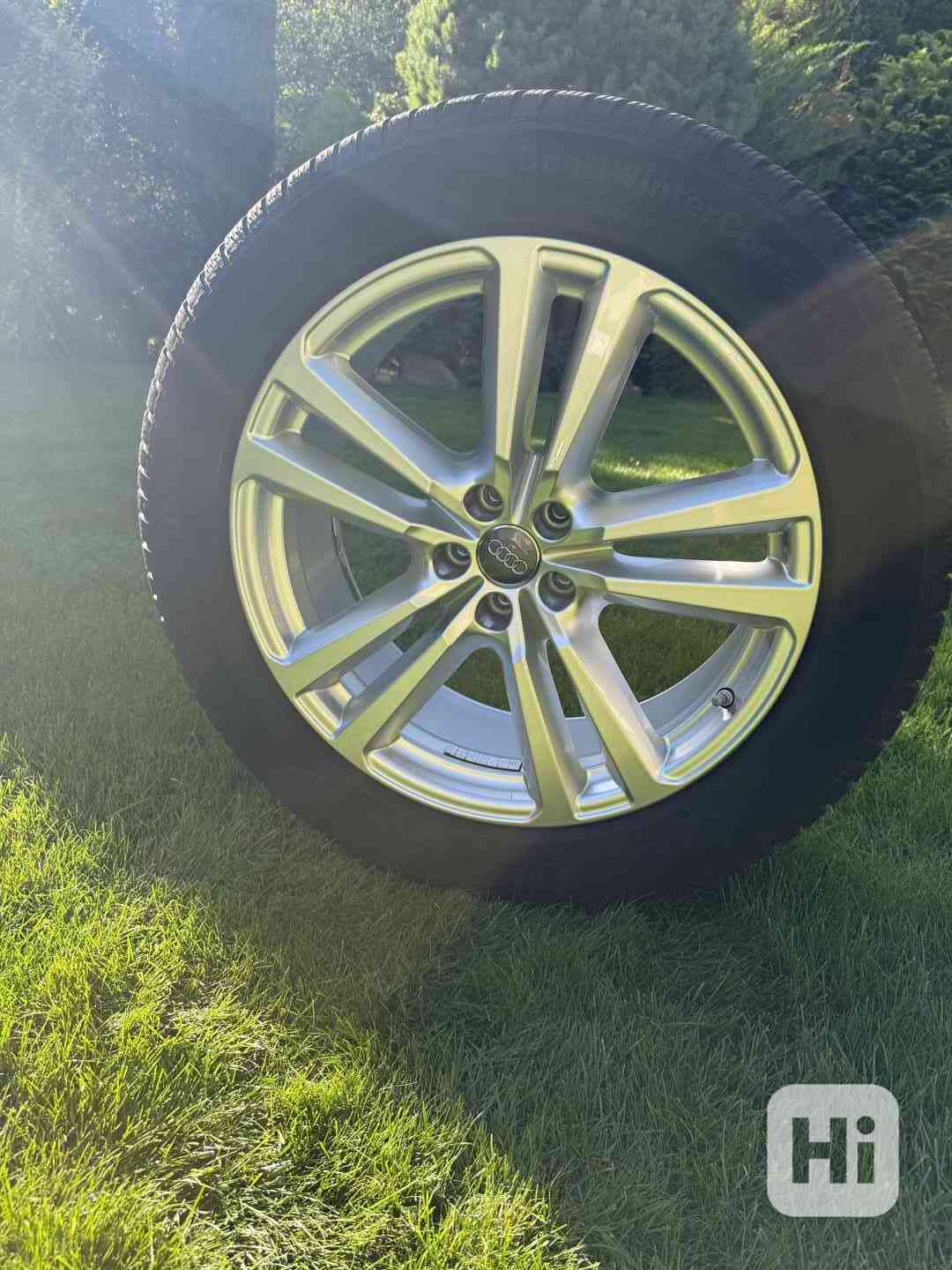 Originální ALU kola Audi 20" + zimní Continental 255/50R20 - foto 1