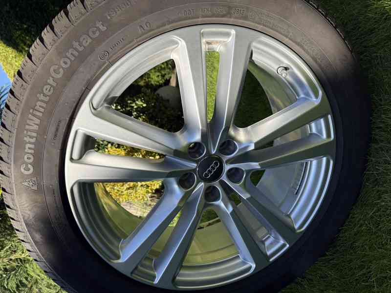 Originální ALU kola Audi 20" + zimní Continental 255/50R20 - foto 2