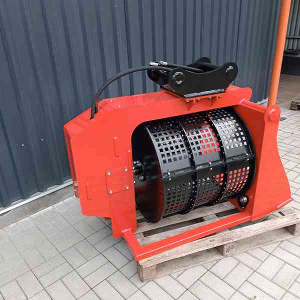 Prosévací lžíce. třídící lopata, třídička na bagr - foto 2