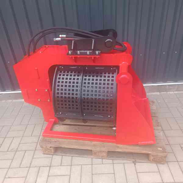 Prosévací lžíce. třídící lopata, třídička na bagr - foto 3