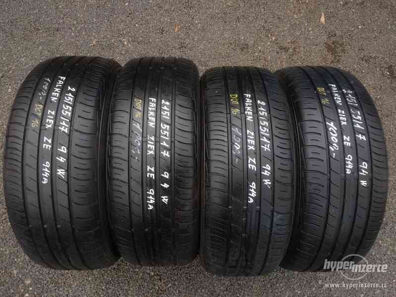 Letní Pneu 215/55 R17 4x FALKEN Ziex ZE 914A - Bazar - Hyperinzerce.cz