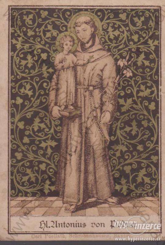 Svatý obrázek Hl. Antonius von Padua - foto 1