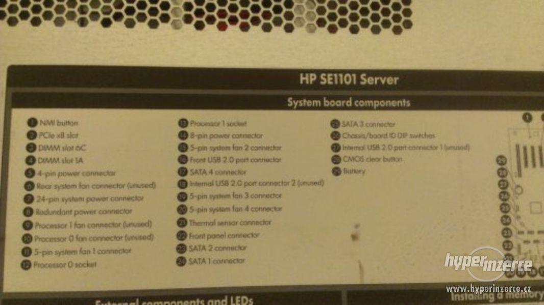 1U HP ProLiant SE1101 Server, 2x Xeon Quand-core L5420 16GB - foto 4