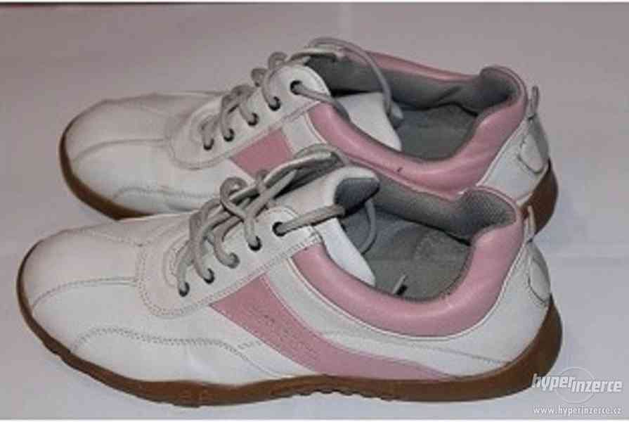 Bílo-růžové tenisky - foto 1